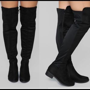 ***SOLD*** Fashion Nova Black Boots
